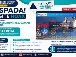 Link Hoax SPMB Tahun Ajaran 2026/2027